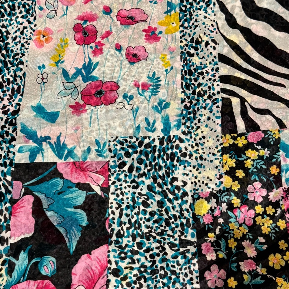 Floral and Animal Print Fabric